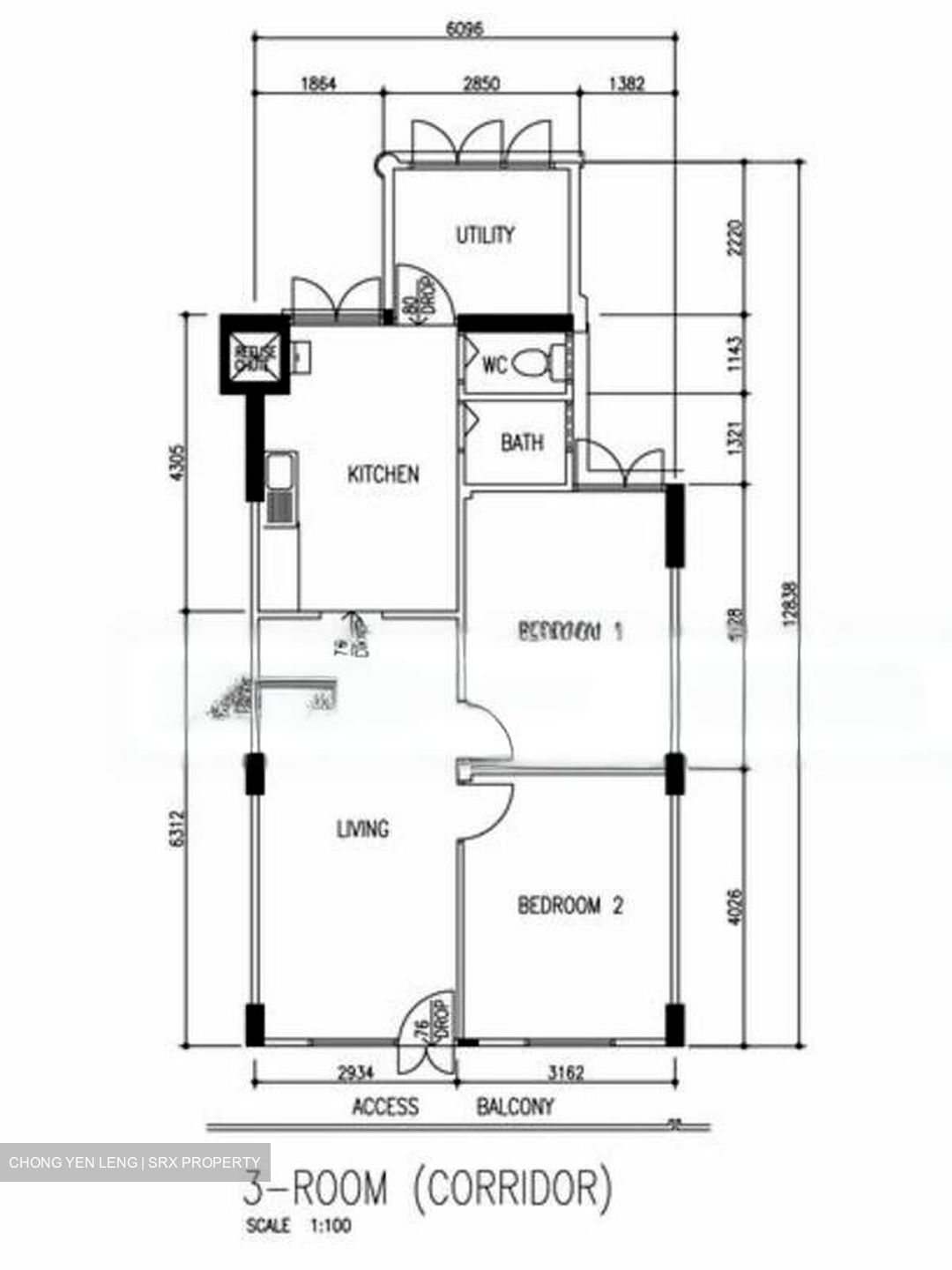 Blk 57 Geylang Bahru Ville (Kallang/Whampoa), HDB 3 Rooms #502132251